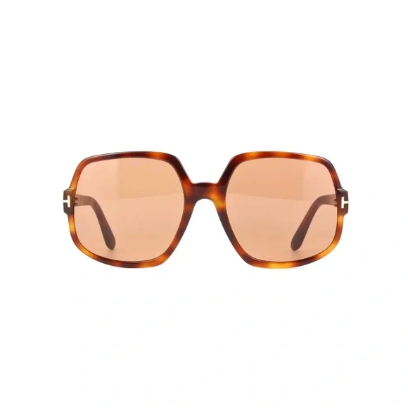 Tom Ford Light Havana Delphine-02 Sunglasses TF992 NEW TOM FORD DELPHINE-02 TF992 01B WOMEN SUNGLASSES FT0992/S  main image 2